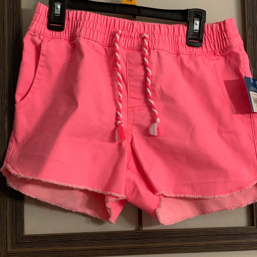Youth girls drawstring shorts size L(14) NWT